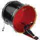 Пластик для бас-барабана Evans BD20HR 20" Hydraulic Red