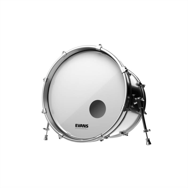 Пластик для бас-барабана Evans 22" EQ3 RESONANT Smooth White