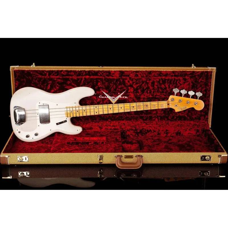 Бас-гітара FENDER CUSTOM SHOP 1959 PRECISION BASS JOURNEYMAN RELIC AGED WHITE BLONDE