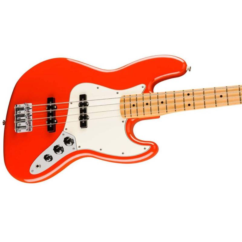 Бас-гитара FENDER PLAYER II JAZZ BASS MN CORAL RED