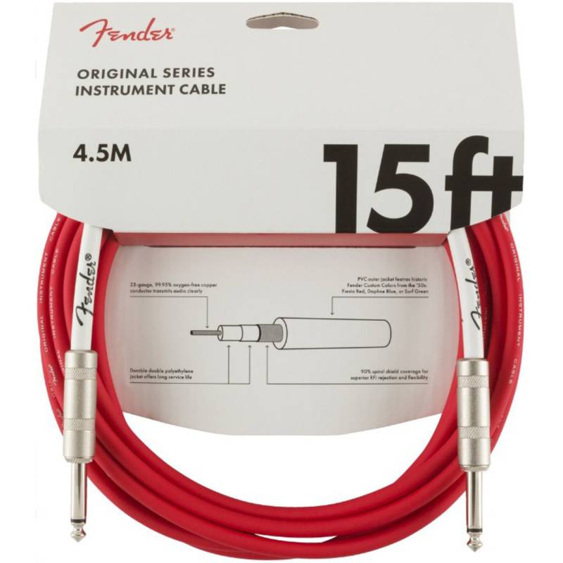 Кабель инструментальный Fender Original Series Instrument Cable 4.5m (15ft) 0990515010