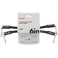 Інструментальний кабель Fender Professional Series Instrument Cables 15cm (6inch) Angle/Angle (2-Pack) 0990820023