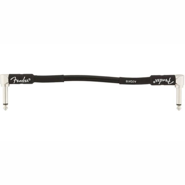Кабель инструментальный Fender Professional Series Instrument Cables 15cm (6inch) Angle/Angle (2-Pack) 0990820023