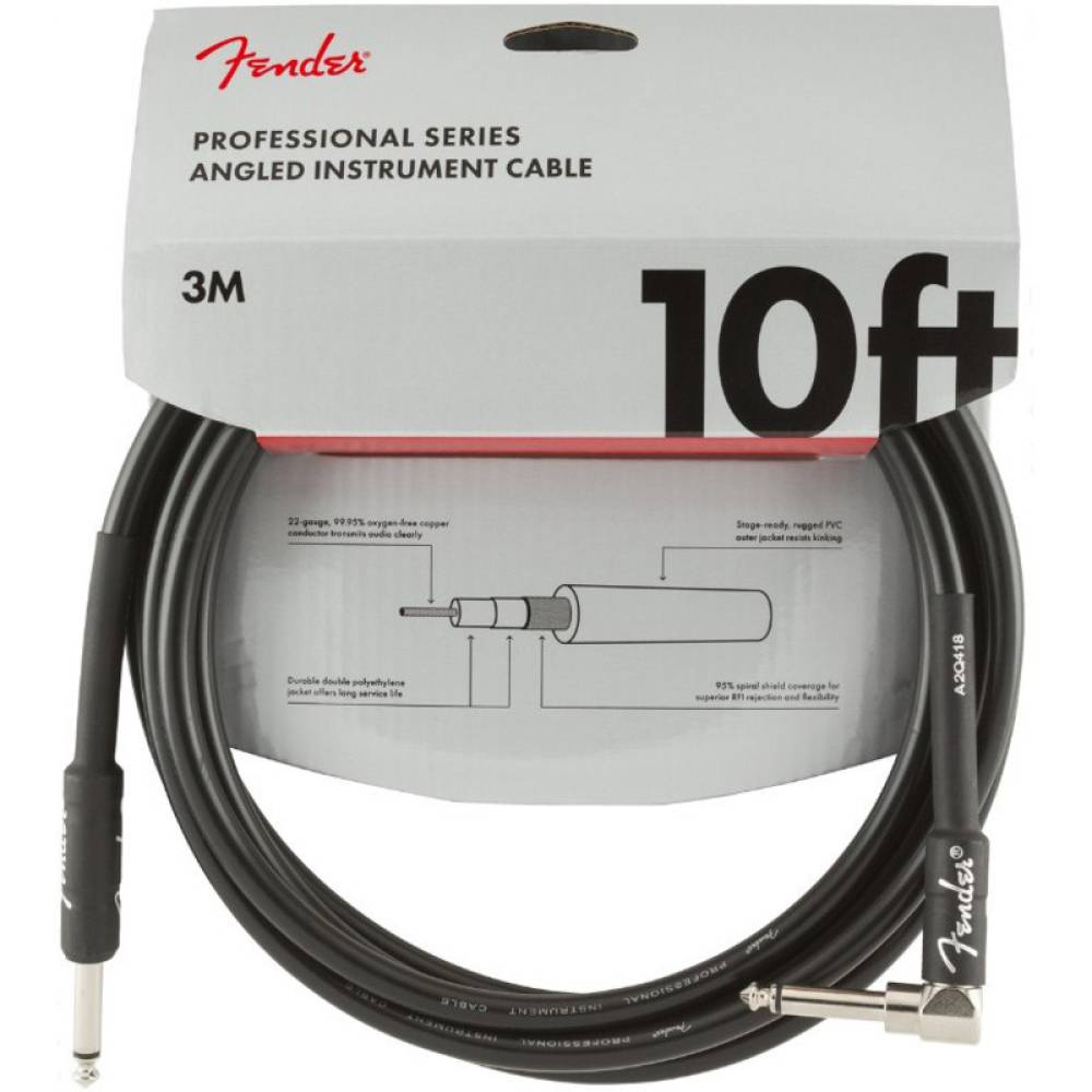 Інструментальний кабель Fender Professional Series Instrument Cable 3m (10ft) 0990820025