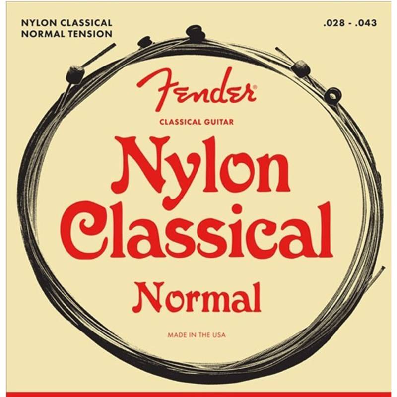 Струны для классической гитары Fender 130 Nylon Ball End