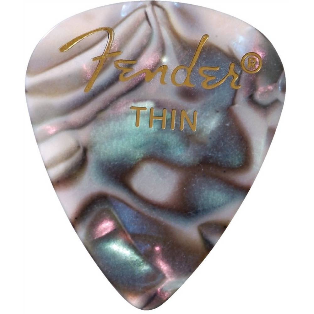 Медіатори Fender 351 Shape Premium Celluloid Picks Thin 1980351757 (12 шт.)