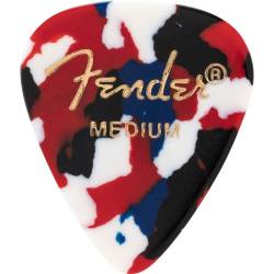 Медіатори Fender 351 Shape Premium Celluloid Picks Medium 1980351850 (12 шт.)