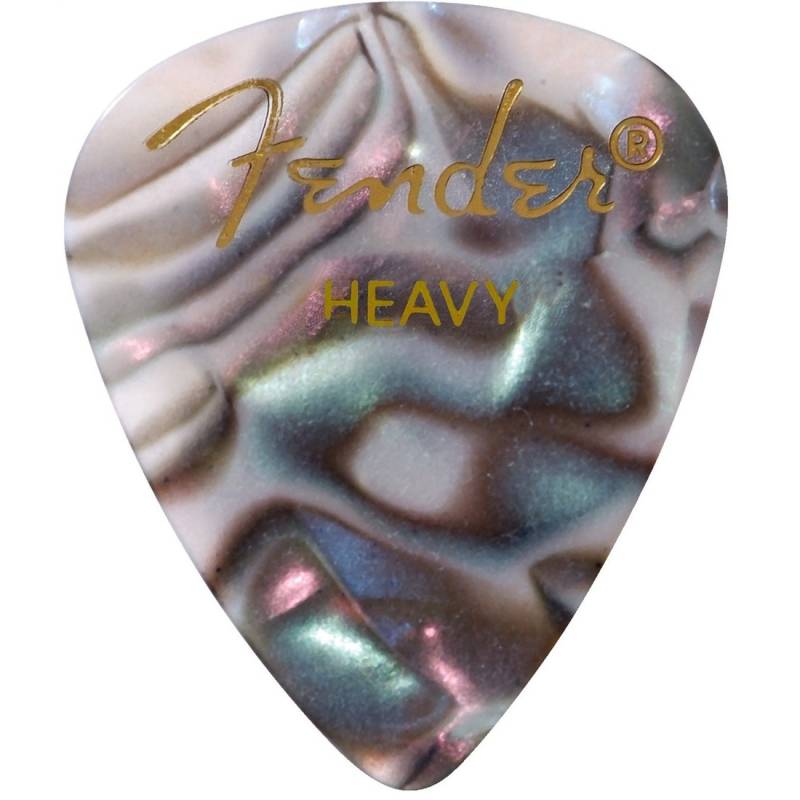 Медиаторы Fender 351 Shape Premium Celluloid Picks Heavy 1980351957 (12 шт.)