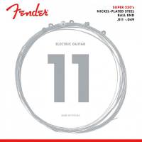 Струны для электрогитары Fender 250M Super Nickel-Plated Steel Medium 11/49