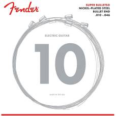 Струни для електрогітари Fender 3250R Super Bullets Nickel-Plated Steel 10/46