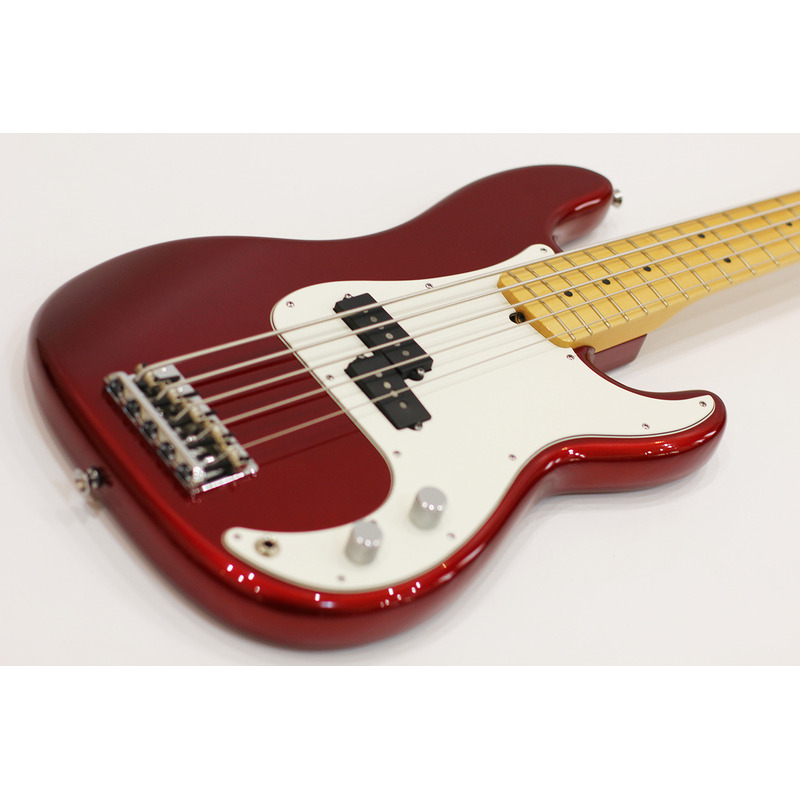 Бас-гітара Fender American Standard Precision Bass 5 String Candy Cola Maple Neck 2011