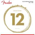 Струны для акустической гитары Fender 70L 80/20 Bronze 12/52