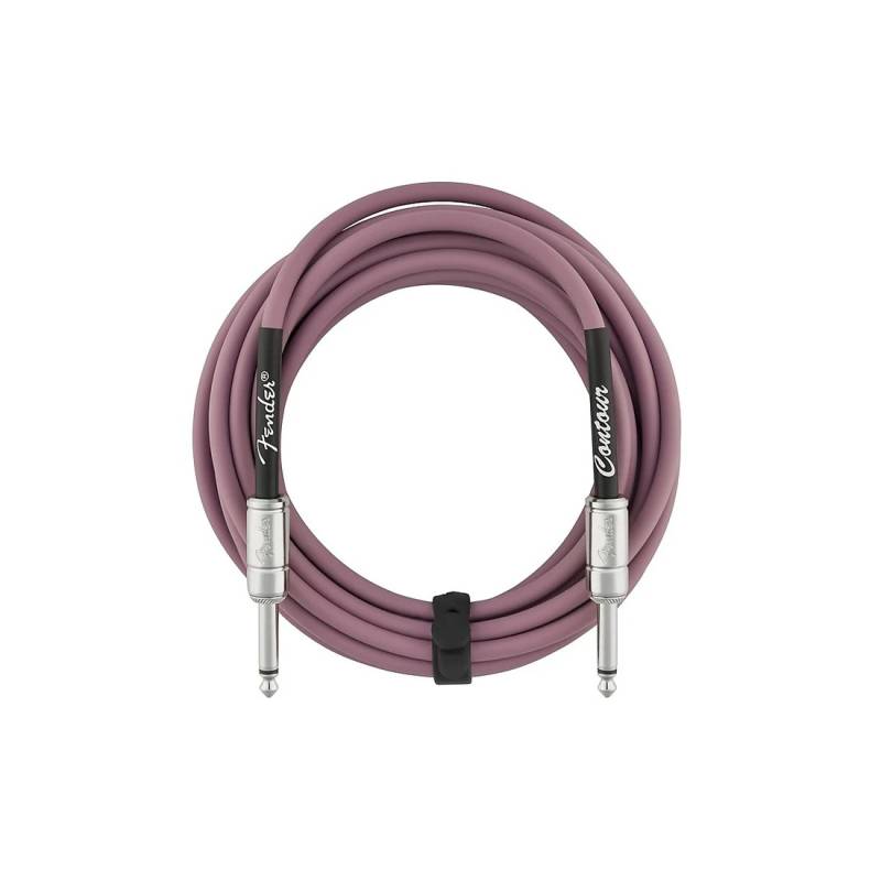 Кабель инструментальный FENDER CABLE CONTOUR SERIES 15' BURGUNDY MIST