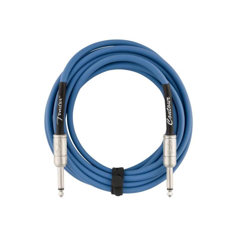Інструментальний кабель FENDER CABLE CONTOUR SERIES 15' LAKE PLACID BLUE