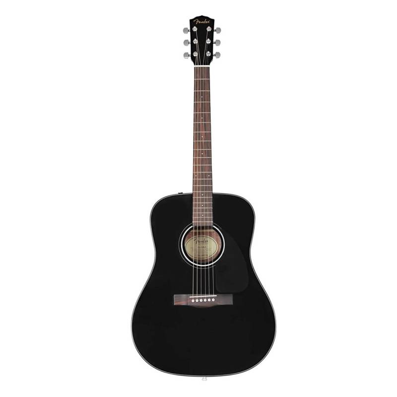 Акустическая гитара Fender CD-60 V3 WN Black