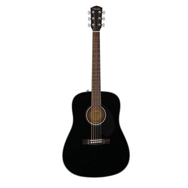 Акустическая гитара Fender CD-60S Black WN
