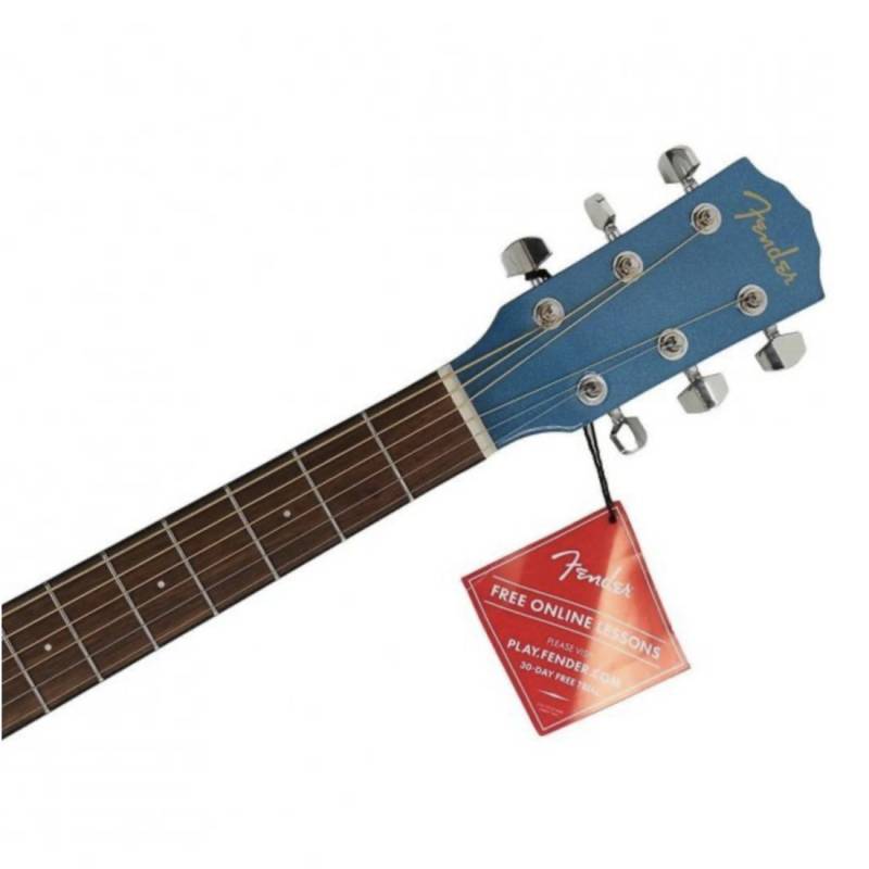 Акустическая гитара FENDER CD-60S FSR BLUE PEARL YELLOW PICKGUARD