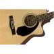 Электроакустическая гитара Fender CD-60SCE Natural WN