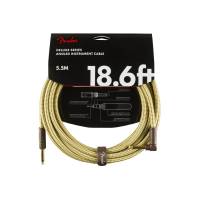 Кабель инструментальный FENDER CABLE DELUXE SERIES 18.6' ANGLED TWEED