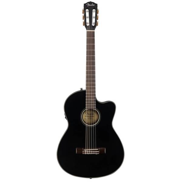 Классическая гитара Fender CN-140SCE WN Black