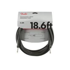Кабель инструментальный  FENDER CABLE PROFESSIONAL 18.6' BLACK
