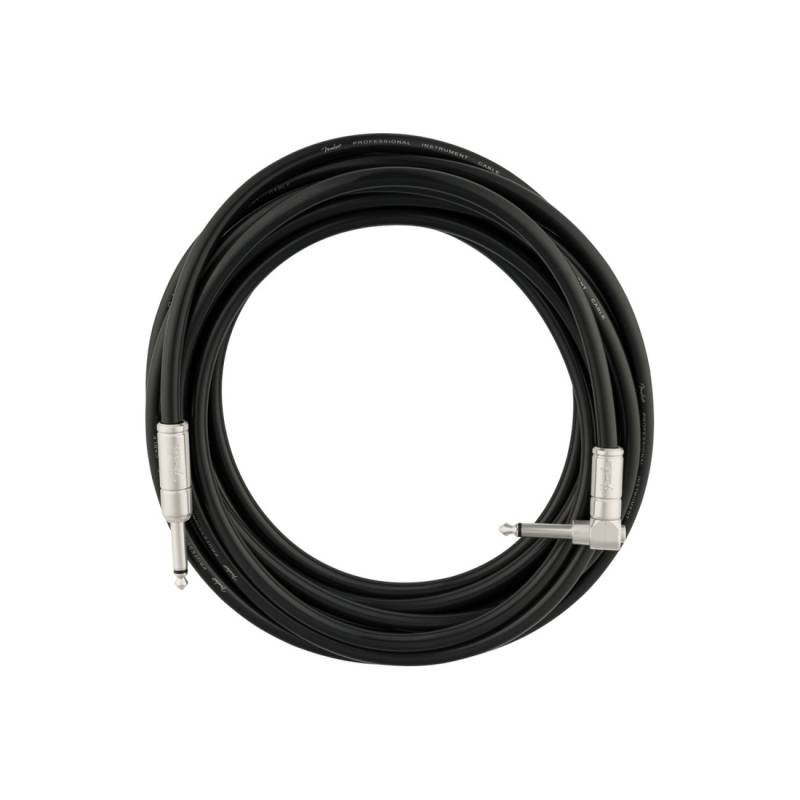 Інструментальний кабель Кабель инструментальный FENDER CABLE PROFESSIONAL SERIES KILL SWITCH 18.6' ANGLED BLACK