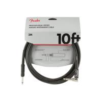 Інструментальний кабель FENDER CABLE PROFESSIONAL SERIES 10' ANGLED BLACK