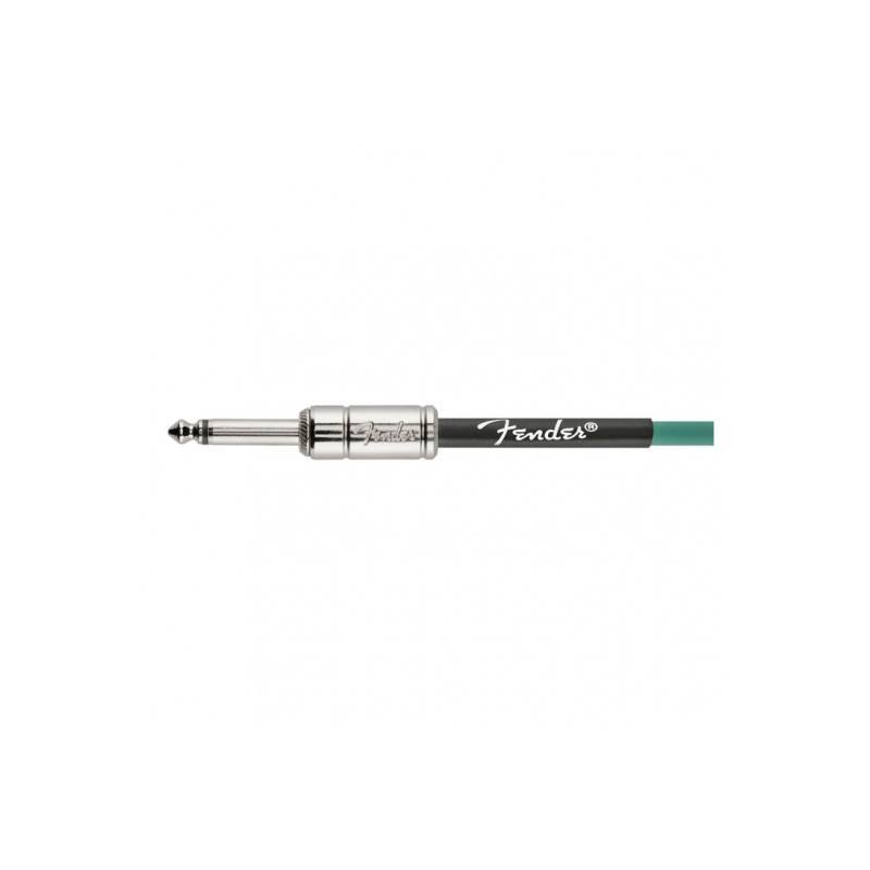 Кабель инструментальный FENDER CABLE CONTOUR SERIES 15' SHERWOOD GREEN