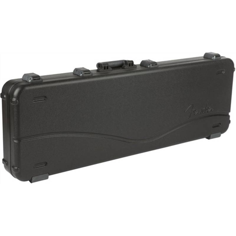 Кейс для бас-гитары Fender Deluxe Molded Bass Case Black