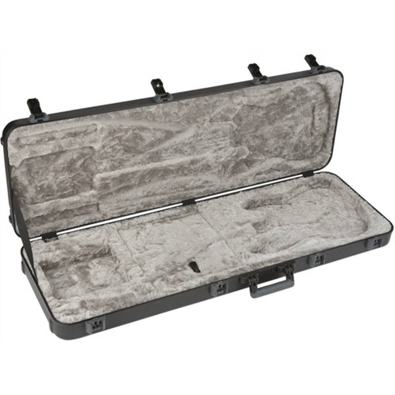 Кейс для бас-гитары Fender Deluxe Molded Bass Case Black