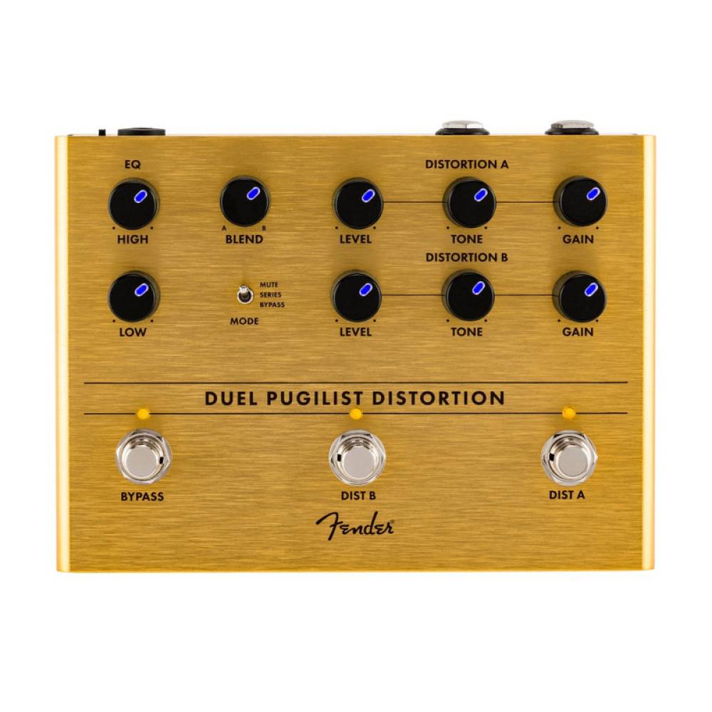 Педаль эффектов Fender Duel Pugilist Distortion Педаль эффектов Fender Duel Pugilist Distortion