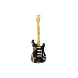 Електрогітара FENDER CUSTOM SHOP LIMITED EDITION POBLANO STRATOCASTER SUPER HEAVY RELIC AGED BLACK