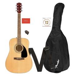 Гітарний набір Fender FA-115 Dreadnought Pack Natural WN V2