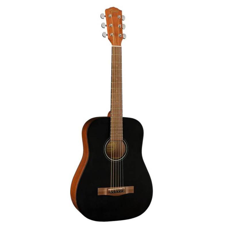 Акустическая гитара Fender FA-15 Steel 3/4 Black WN w/Bag