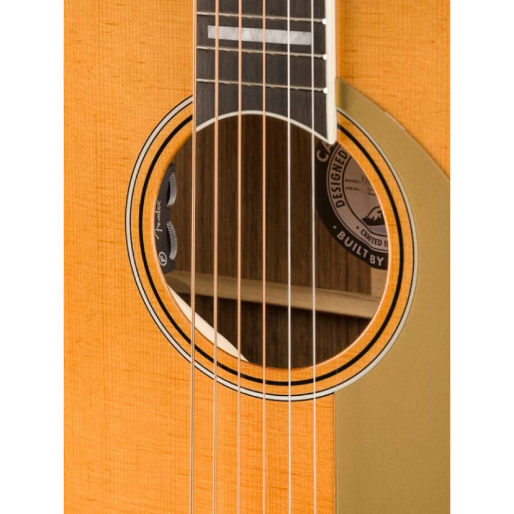 Электроакустическая гитара Fender King Vintage Aged Natural