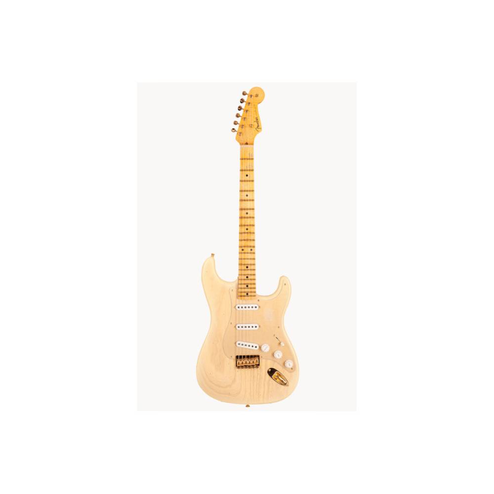 Електрогітара FENDER CUSTOM SHOP LIMITED EDITION '55 HARDTAIL STRATOCASTER JOURNEYMAN RELIC GOLD HARDWARE NATURAL BLONDE