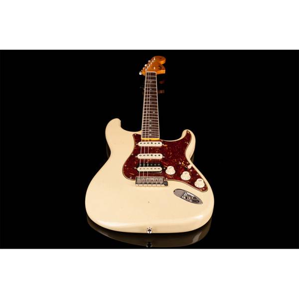 Електрогітара FENDER CUSTOM SHOP LIMITED EDITION '67 STRATOCASTER HSS JOURNEYMAN RELIC AGED VINTAGE WHITE
