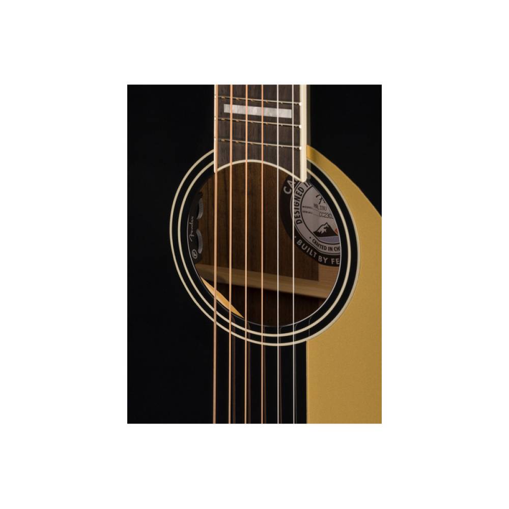 Електрогітара Гитара электроакустическая FENDER MALIBU VINTAGE BLACK