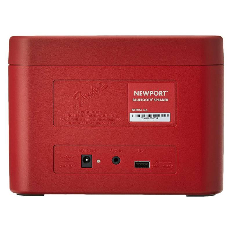 Акустика для дома Fender Newport Bluetooth Speaker Dakota Red