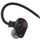  Fender Puresonic Wired Earbuds Black Metallic