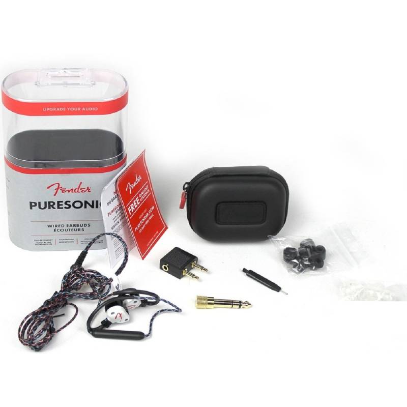 Навушники відкриті Fender Puresonic Wired Earbuds Olympic Pearl
