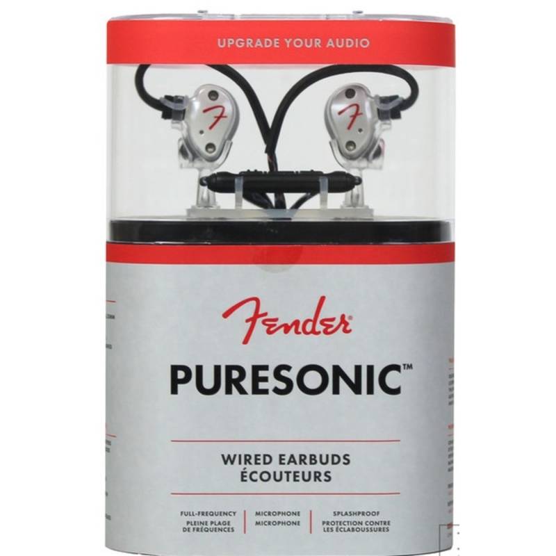 Навушники відкриті Fender Puresonic Wired Earbuds Olympic Pearl