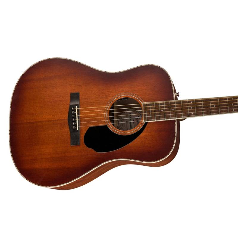 Електроакустична гітара Fender PD-220E Dreadnought All MahoganyWith Case Aged Cognac Burst