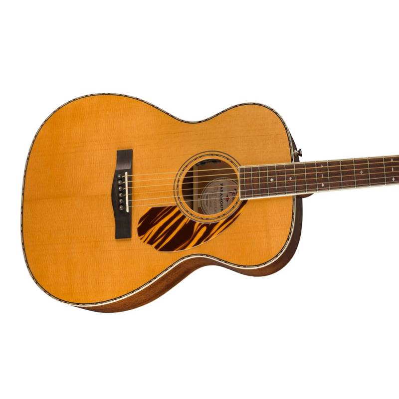 Електроакустична гітара Fender PO-220E Orchestra With Case Natural