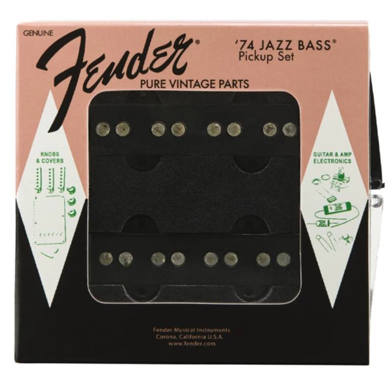 Набор звукоснимателей FENDER PURE VINTAGE '74 JAZZ BASS PICKUP SET