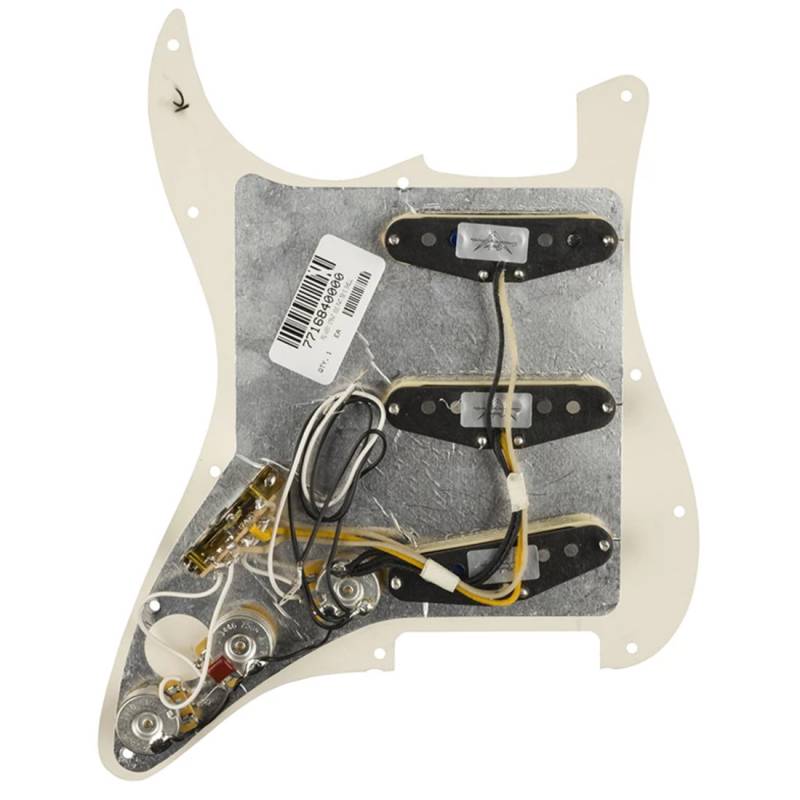 Пікгард зі звукознімачами FENDER PRE-WIRED STRAT PICKGUARD CUSTOM SHOP FAT 50'S SSS TORTOISE SHELL