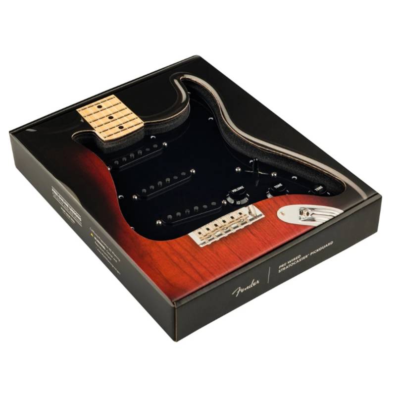 Пикгард со звукоснимателями FENDER PRE-WIRED STRAT PICKGUARD PURE VINTAGE '59 W/RWRP MIDDE