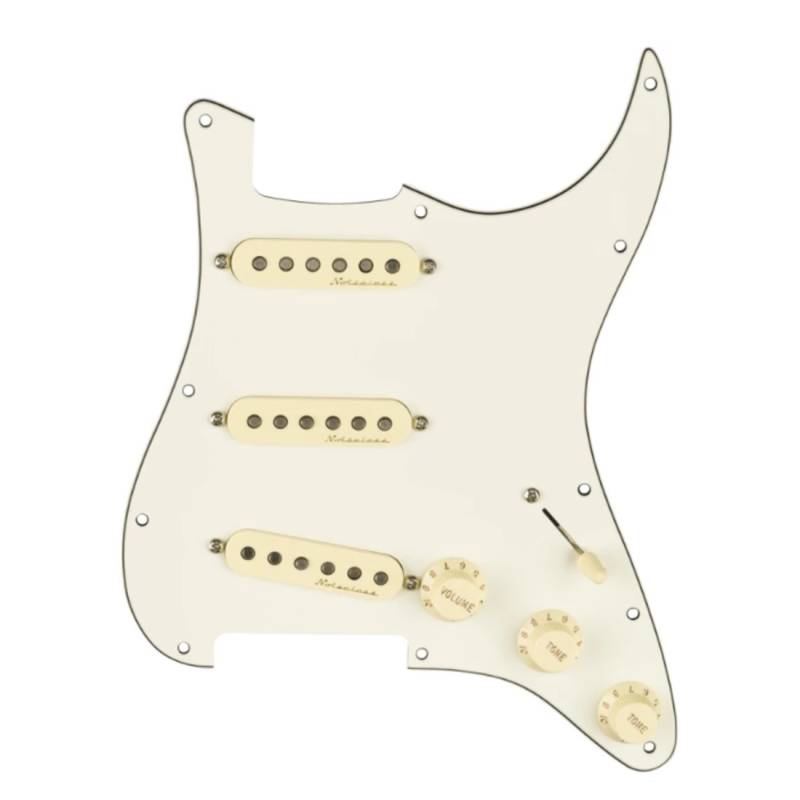 Пікгард зі звукознімачами FENDER PRE-WIRED STRAT PICKGUARD VINTAGE NOISELESS WHITE