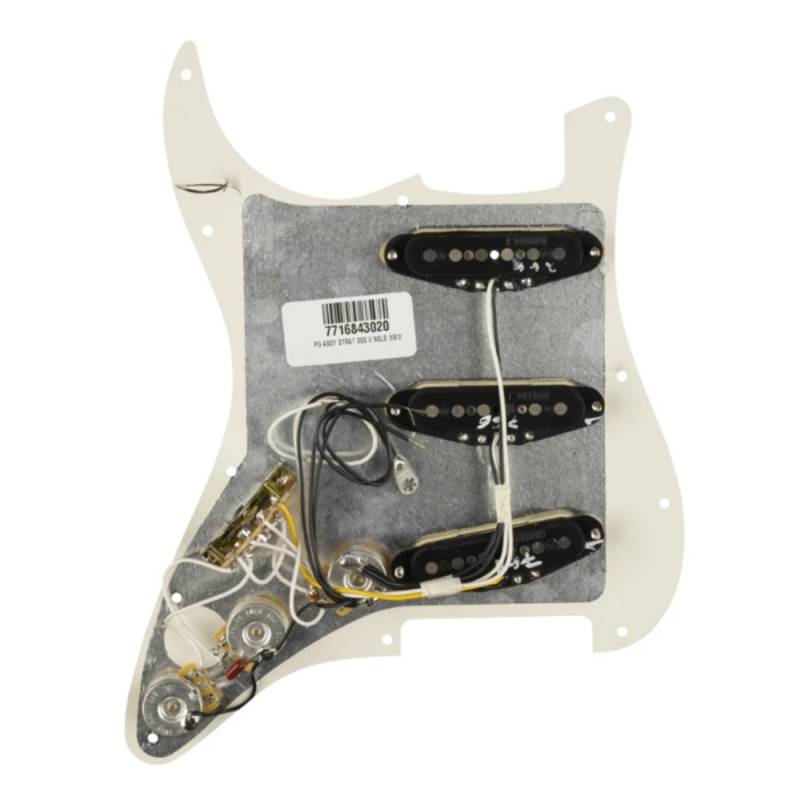 Пікгард зі звукознімачами FENDER PRE-WIRED STRAT PICKGUARD VINTAGE NOISELESS WHITE