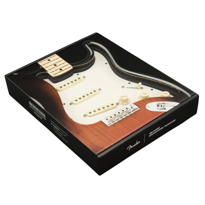 Пікгард зі звукознімачами FENDER PRE-WIRED STRAT PICKGUARD VINTAGE NOISELESS WHITE
